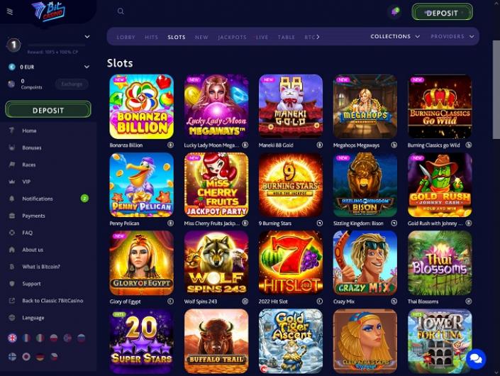 Welcome to 7bit Casino – Get a Free Chip Now